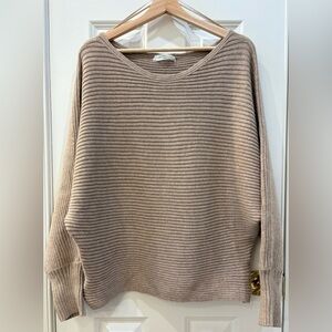 Anthropologie Ribbed Sweater, XL 🤎